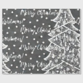 Vrolijk kerstfeest! Verpakkingspapier Cadeaupapier (Vlak)