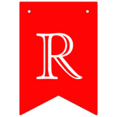 Vrolijk kerstfeest vlaggetjes (Derde vlag)