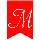 Vrolijk kerstfeest vlaggetjes (Tweede vlag)