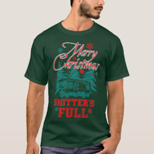 Vrolijk kerstfeest vol t-shirt
