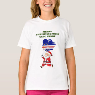 Vrolijk kerstfeest voor Cabo Verde T-shirt