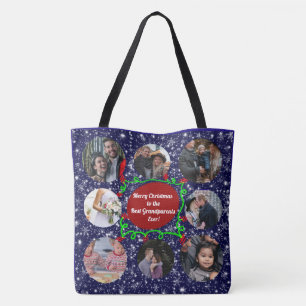 Vrolijk kerstfeest voor de beste grootouders, 16 f draagtas