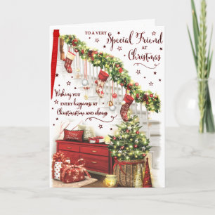 Vrolijk kerstfeest voor een zeer speciale vriend k kaart