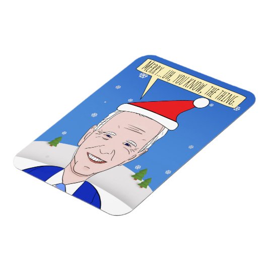 Vrolijk kerstfeest voor iedereen die President ver Magneet (Linkerzijde)