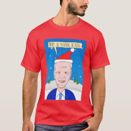 Vrolijk kerstfeest voor iedereen die President ver T-shirt