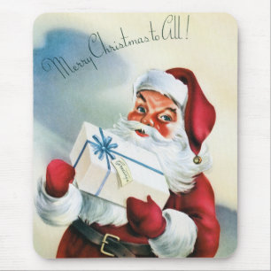 Vrolijk kerstfeest voor iedereen ( kerstman) muismat