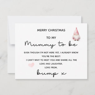 VROLIJK KERSTFEEST VOOR MUMMIE OM VAN BUMP KAART T