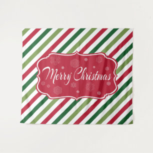 Vrolijk kerstfeest wandkleed