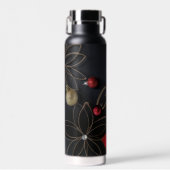 "Vrolijk kerstfeest" Waterfles (Voorkant)