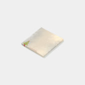 Vrolijk kerstfeest, Waterverf kerstboom Post-it® Notes (Schuin)