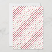 Vrolijk kerstfeest | Waterverf Rode auto-feestdag Kaart (Achterkant)