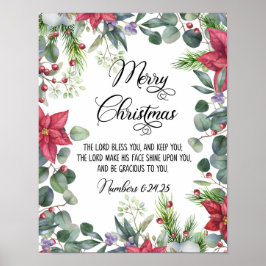 Vrolijk kerstfeest, Waterverf vakantiekunst, Chris Poster