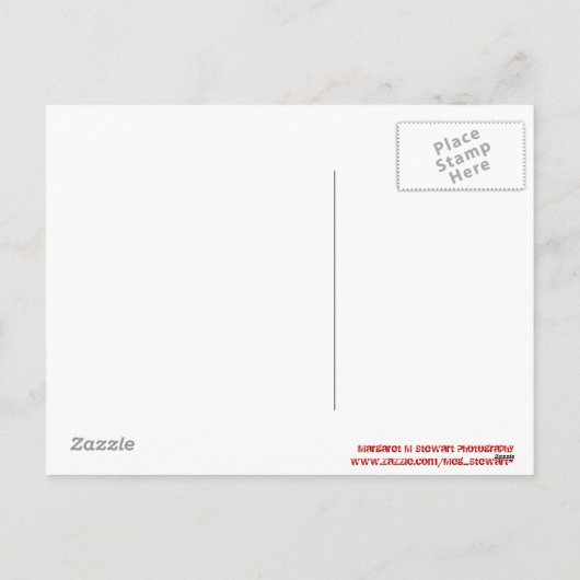 Vrolijk kerstfeest Wens dat je hier was Briefkaart (Achterkant)