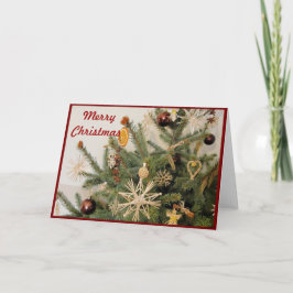 Vrolijk kerstfeest, wenskaart feestdagen kaart