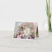 Vrolijk kerstfeest Wenskaarten Bedankkaart (Voorkant)