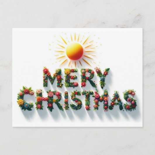 Vrolijk kerstfeest Wenskaarten Briefkaart (Voorkant)