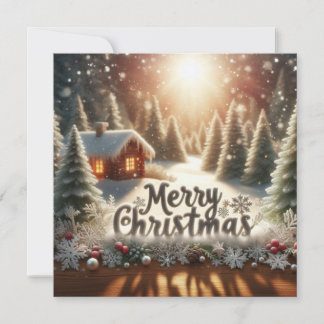 Vrolijk kerstfeest Wenskaarten Kaart
