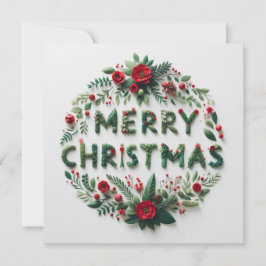 Vrolijk kerstfeest Wenskaarten Kaart