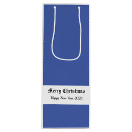 Vrolijk kerstfeest! wijn cadeautas