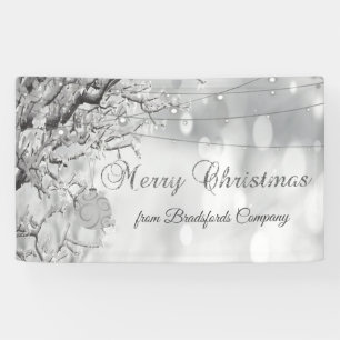 Vrolijk kerstfeest, Winter Wonderland Spandoek