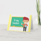 "Vrolijk kerstfeest wordt gewenst" aan een "mannel Feestdagen Kaart (Voorkant)