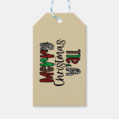 Vrolijk kerstfeest Y' Alles Cadeaulabel (Voorkant)