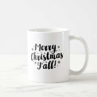 Vrolijk kerstfeest Y'all Koffiemok