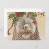  vrolijk kerstgebell feestdagenkaart (Voorkant / Achterkant)