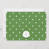 Vrolijk kerstgebrand kalligrafie Moderne foto Feestdagenkaart (Achterkant)