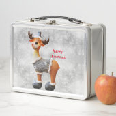 Vrolijk kerstgedoe met een pet (In situ)