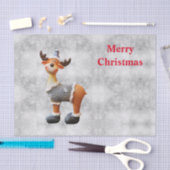 Vrolijk kerstgedoe met een pet tissuepapier (Craft)