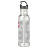 Vrolijk kerstgedoe met een pet waterfles (Achterkant)