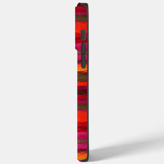 Vrolijk kerstgelukkig nieuwjaarscanvas kleurenontw Case-Mate iPhone case (Achterkant / Links)