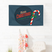 Vrolijk kerstgewas spandoek (Insitu)