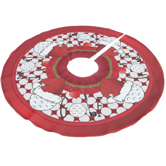 Vrolijk kerstgolf-overs kerstboom rok (Gekanteld)