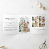 Vrolijk kerstjaar in de Kaart van de Review (Binnen)