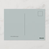 Vrolijk kerstkerstkerstkerstfeest en kaarsje briefkaart (Achterkant)