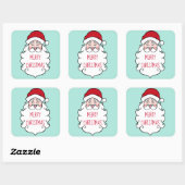 Vrolijk kerstkerstkerstkerstkerstcadeau Label Stic (Vel)