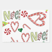 Vrolijk kerstkerstkerstkerstkerstcadeus Bowling No Inpakpapier Vel (Voorkant 2)