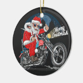 Vrolijk kerstkerstkerstkerstkerstkerstfeest keramisch ornament (Links)