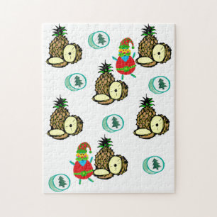 Vrolijk kerstkerstkerstkerstkerstkerstfeestjes legpuzzel