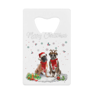 Vrolijk kerstkerstkerstkerstkerstkerstkerstkerstke kredietkaart flessenopener