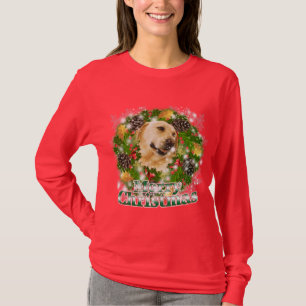 Vrolijk kerstlab t-shirt