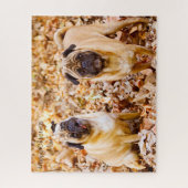 Vrolijk kerstma. legpuzzel (Verticaal)