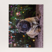 Vrolijk kerstma. legpuzzel (Verticaal)