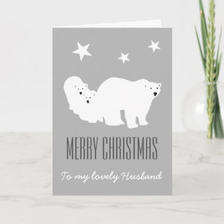 Vrolijk Kerstman Polar Beren Kaart