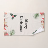 Vrolijk Kerstmis Beste Badkamer Handdoek Set (Handdoek)