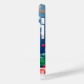 Vrolijk Kerstmis Cartoon Hond Festieve Winter Case-Mate iPhone Case (Achterkant / Links)