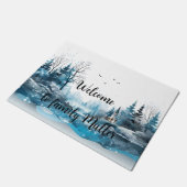 Vrolijk Kerstmis Deurmat Ontwerp (Schuin)