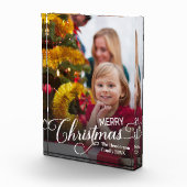 Vrolijk Kerstmis Eenvoudige Aangepaste Foto (Rechts)